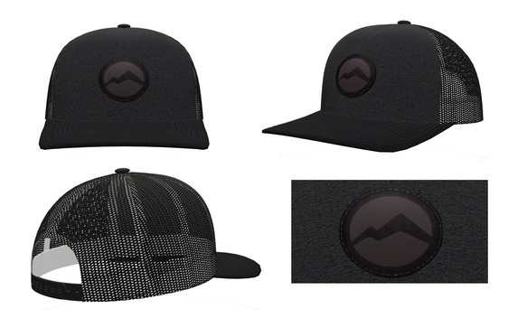 Circle Peaks Leather Patch Trucker Hat