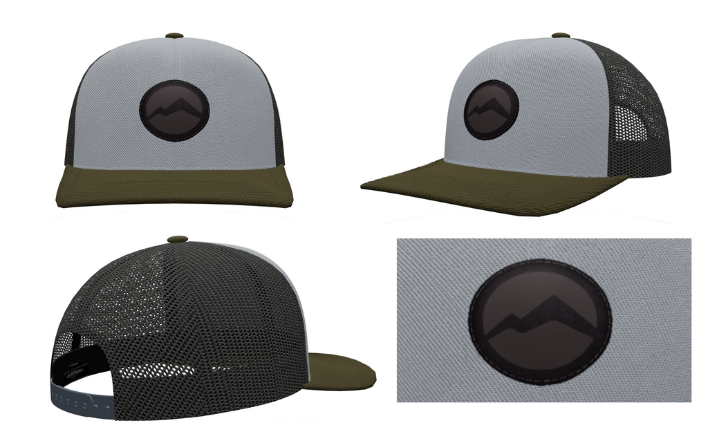 Circle Peaks Leather Patch Trucker Hat