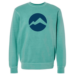 Circle Peaks Pigment-Dyed Crewneck Sweatshirt