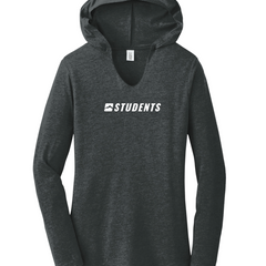 Ladies Students Hooded Long Sleeve