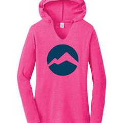 Circle Peaks Ladies Hooded Long Sleeve