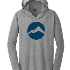 Circle Peaks Hooded Long Sleeve