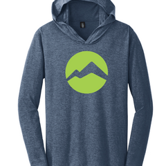 Circle Peaks Hooded Long Sleeve