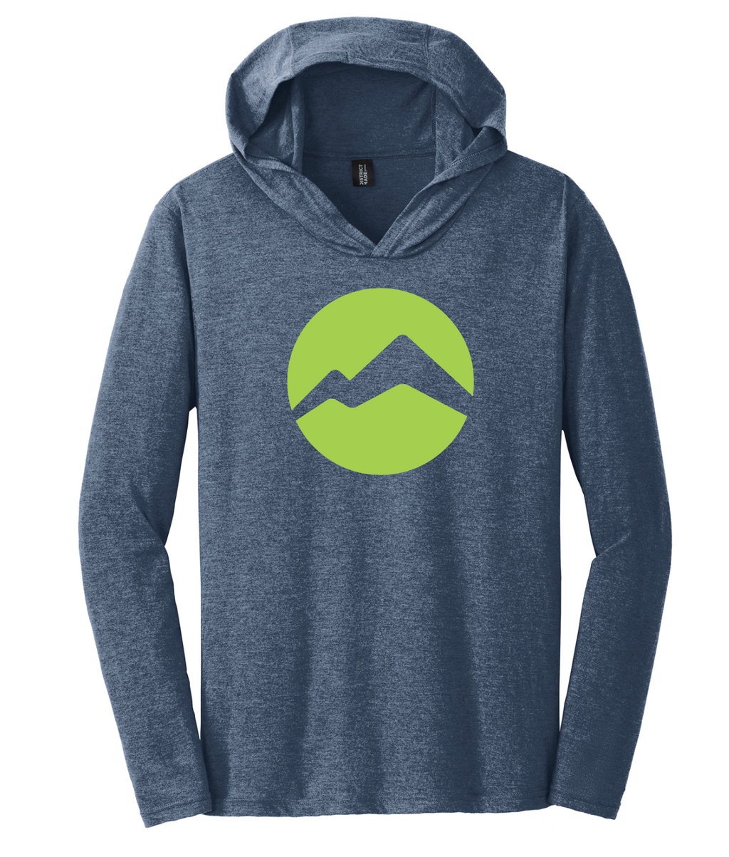 Circle Peaks Hooded Long Sleeve