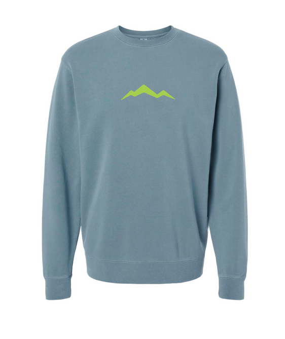 Mountain Peaks Pigment-Dyed Crewneck Sweatshirt