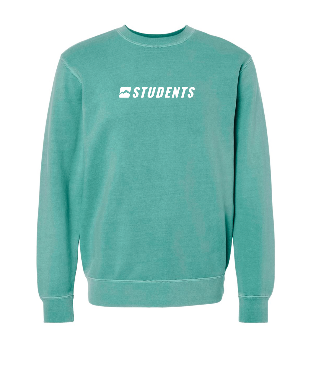 MCC Students Pigment-Dyed Crewneck Sweatshirt