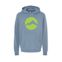 Circle Peaks Pigment-Dyed Hooded Sweatshirt