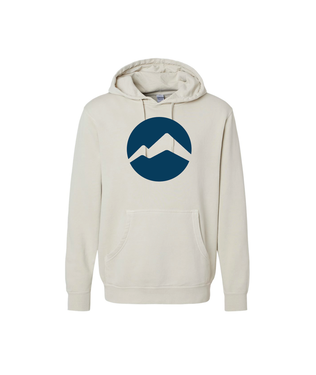 Circle Peaks Pigment-Dyed Hooded Sweatshirt