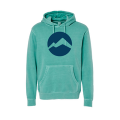 Circle Peaks Pigment-Dyed Hooded Sweatshirt