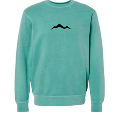 Mountain Peaks Pigment-Dyed Crewneck Sweatshirt