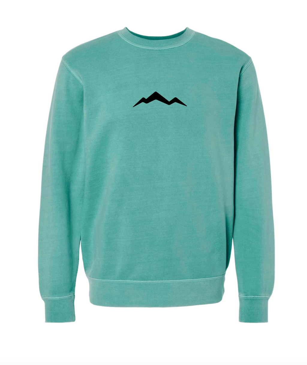 Mountain Peaks Pigment-Dyed Crewneck Sweatshirt