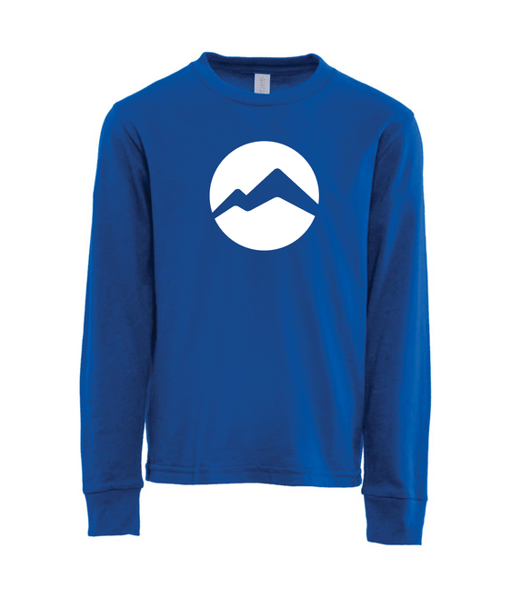 Youth Circle Peaks Cotton Long Sleeve