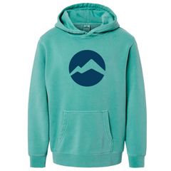 Youth Circle Peaks Pigment-Dyed Hooded Sweatshirt