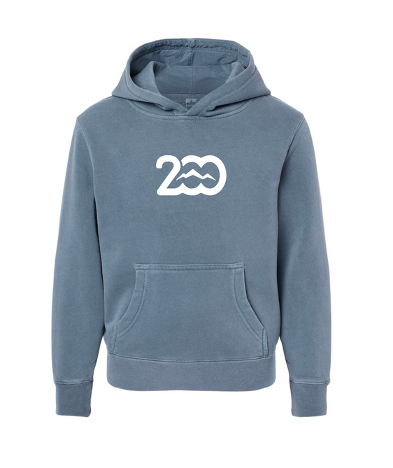Youth 200 Peaks Pigment-Dyed Hooded Sweatshirt
